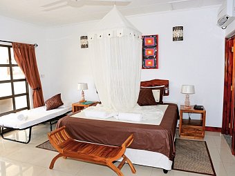 La Digue Self Catering - Wohnbeispiel Apartment (Zimmercodierung AB1)