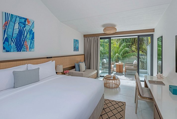 Avani+ Barbarons Seychelles - Wohnbeispiel Garden View Balcony (Zimmercodierungen D1G, DG8 & DH1)