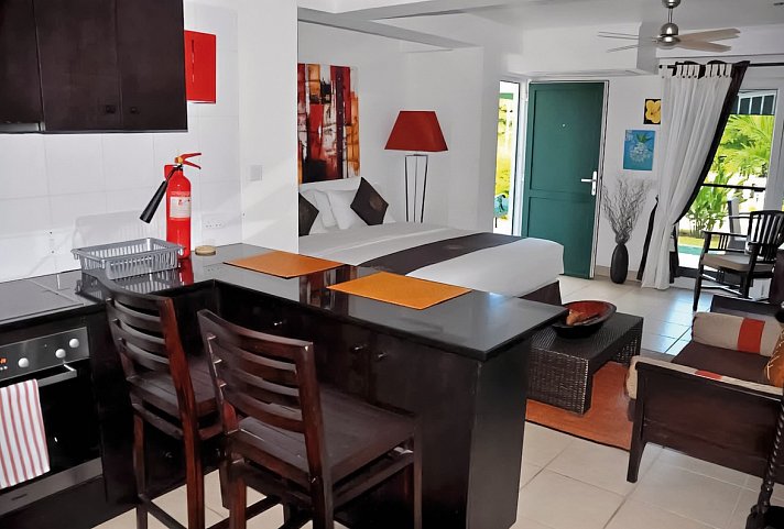 Hanneman Holiday Residence - Wohnbeispiel One Bedroom Terrace Studio (Zimmercodierung SB1)