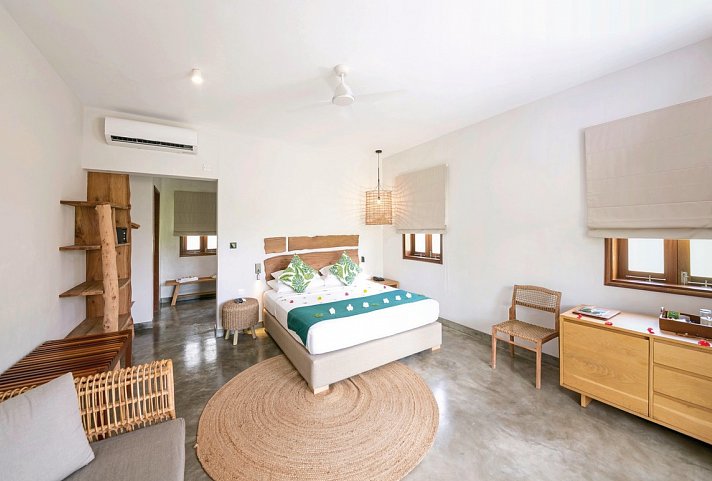 Les Lauriers Eco Hotel & Restaurant - Wohnbeispiel Superior (Zimmercodierung US1)