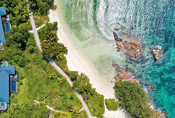 Raffles Seychelles - Two Bedroom Beachfront Pool Villa (Zimmercodierung VB4)