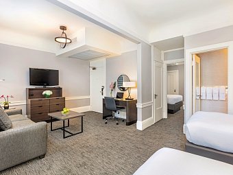 Handlery Union Square - Wohnbeispiel Family Suite (Zimmercodierung WB1)