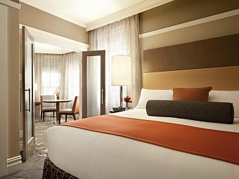Hotel Abri - Wohnbeispiel Urban Suite (Zimmercodierung WB1)