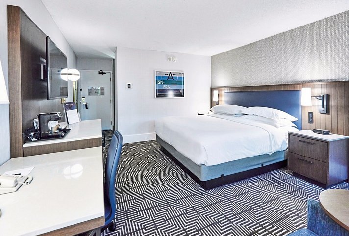 Hotel RIU Plaza Fisherman's Wharf - Wohnbeispiel Deluxe King Bed (Zimmercodierung UD2)