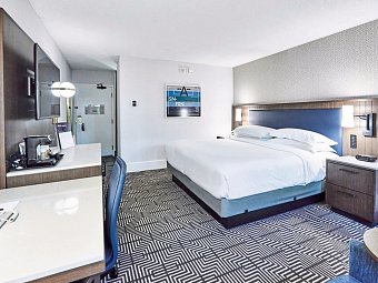 RIU Plaza Fisherman's Wharf - Wohnbeispiel Deluxe King Bed (Zimmercodierung UD2)