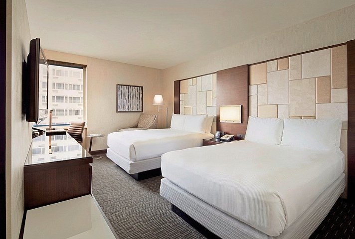 Hilton Union Square - Wohnbeispiel Standard Room (Zimmercodierung UG1)