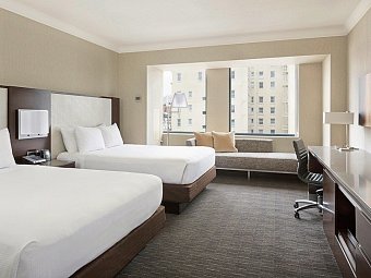 Hilton Union Square - Wohnbeispiel Deluxe Room (Zimmercodierung UD1)