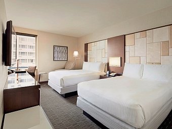 Hilton Union Square - Wohnbeispiel Standard Room (Zimmercodierung UG1)