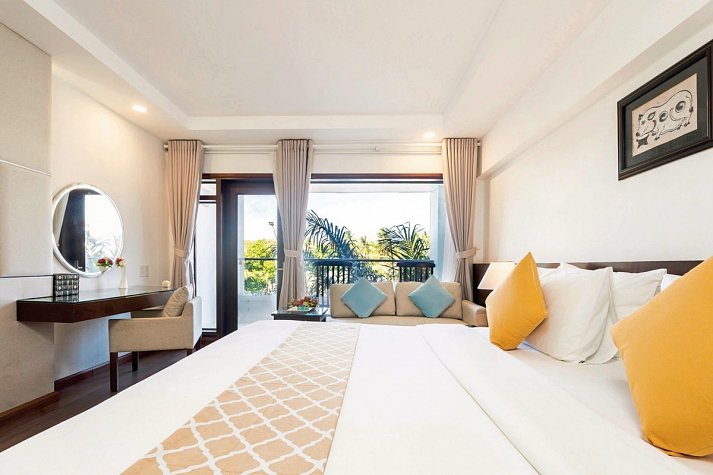 Hoang Ngoc Beach Resort - Wohnbeispiel Superior Garden View (Zimmercodierung USG)