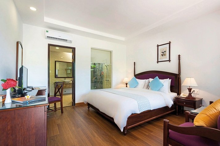Hoang Ngoc Beach Resort - Wohnbeispiel Superior Pool View (Zimmercodierung USP)