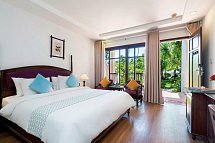 Hoang Ngoc Beach Resort - Wohnbeispiel Superior Pool View (Zimmercodierung USP)