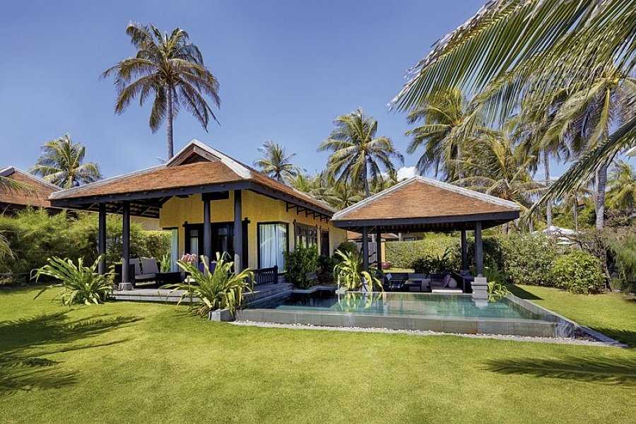 Anantara Mui Ne Resort - Wohnbeispiel 1BR Beachfront Pool Villa (Zimmercodierung VBR)