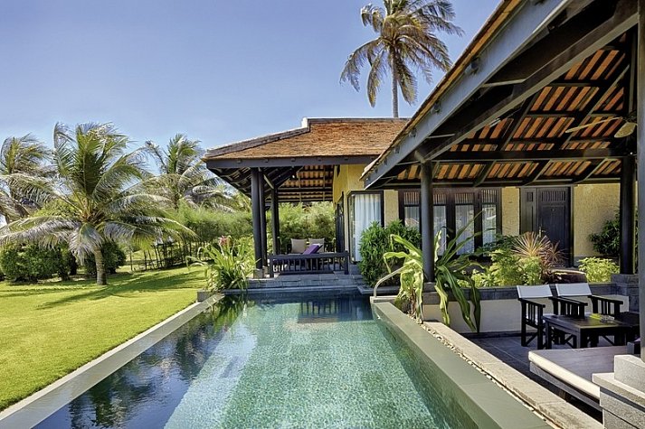 Anantara Mui Ne Resort - Wohnbeispiel 1BR Beachfront Pool Villa (Zimmercodierung VBR)