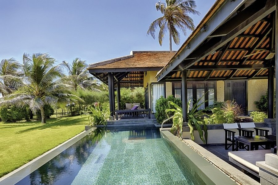 Anantara Mui Ne Resort - Wohnbeispiel 1BR Beachfront Pool Villa (Zimmercodierung VBR)