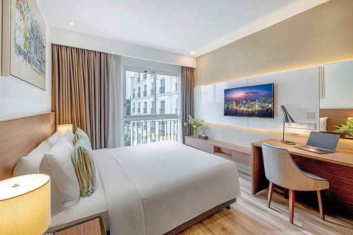 T-Ritz Saigon Hotel & Apartment - Wohnbeispiel Deluxe (Zimmercodierung UD1)