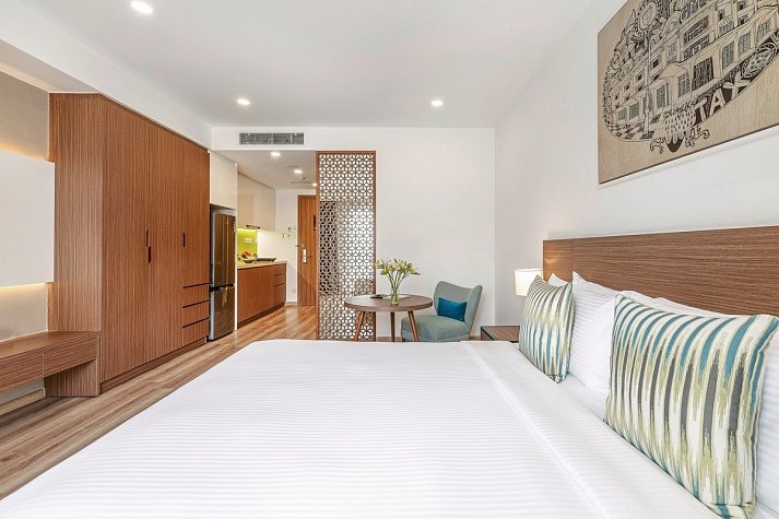 T-Ritz Saigon Hotel & Apartment - Wohnbeispiel Studio (Zimmercodierung SB1)