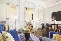 Raffles Singapore - Wohnbeispiel Palm-Court-Suite (Zimmercodierung WB2)