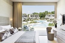 Sani Dunes - Chambre double vue piscine/jardin