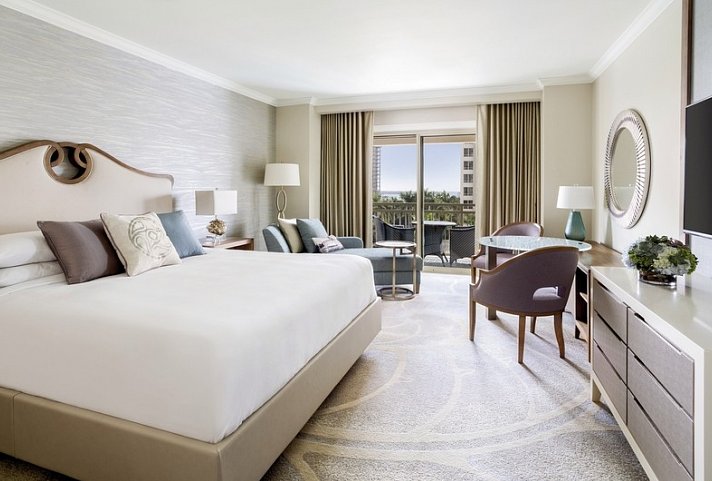The Ritz-Carlton Sarasota - Wohnbeispiel Deluxe One King (Zimmercodierung UG2)