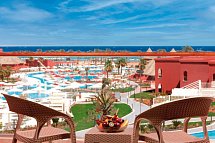 Pickalbatros Laguna Vista Hotel - Sharm El Sheikh - Beispiel Balkon Doppelzimmer Standard Meerblick (Zimmercodierungen DGM & DCM)