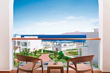 Pickalbatros Palace Resort - Sharm El Sheikh - Beispiel Balkon Doppelzimmer Standard Meerblick (Zimmercodierungen DGM & DCM)
