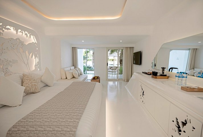 Meraki Resort Sharm El Sheikh - Wohnbeispiel Doppelzimmer Gypster Gartenblick (Zimmercodierung DBG)