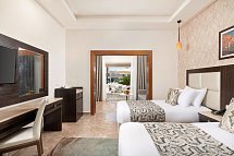 Pickalbatros Aqua Blu Resort - Sharm El Sheikh - Wohnbeispiel Familienzimmer Gartenblick (Zimmercodierung FB9)