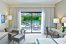 Steigenberger Alcazar - Wohnbeispiel Doppelzimmer Superior Swim Up (Zimmercodierungen DSQ & DCQ)