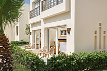 Swissôtel Sharm El Sheikh All Inclusive Collection - Beispiel Terrasse Doppelzimmer Deluxe Aqua (Zimmercodierungen DD4 & DC1)
