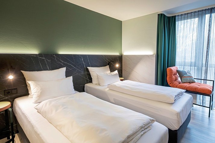 ACHAT Hotel Stuttgart Airport Messe - Wohbeispiel Doppelzimmer Business (Zimmercodierungen DB2 & DE1)