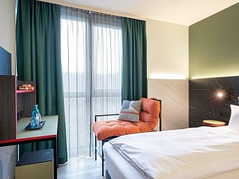 ACHAT Hotel Stuttgart Airport Messe - Wohbeispiel Doppelzimmer Business (Zimmercodierungen DB2 & DE1)