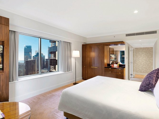 Amora Hotel Jamison Sydney - Wohnbeispiel Deluxe Corner King Room (Zimmercodierung UD2)