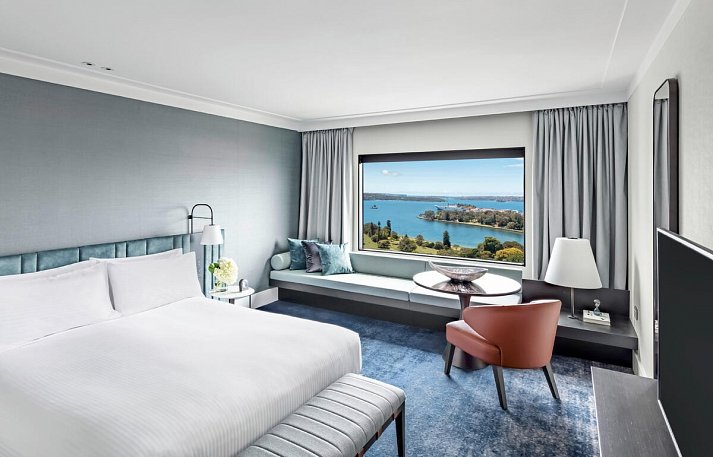 InterContinental Sydney - Wohnbeispiel East Harbour View King Room (Zimmercodierungen UG2 & UB2)