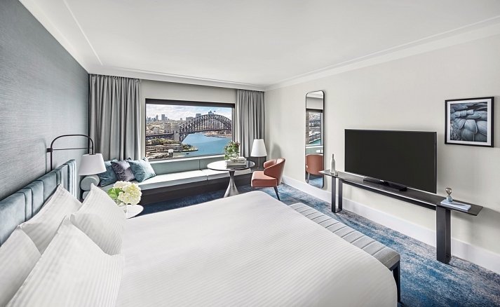 InterContinental Sydney - Wohnbeispiel Harbour Bridge View Room (Zimmercodierungen UG3 & UB3)