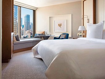 Four Seasons Hotel Sydney - Wohnbeispiel Deluxe City Room (Zimmercodierung UD1)
