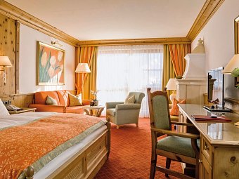 Tirolerhof - Wohnbeispiel Juniorsuite (Zimmercodierung JB1)