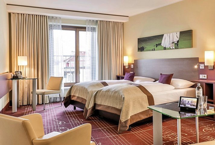 Dorint City-Hotel Salzburg - Wohnbeispiel Doppelzimmer (Zimmercodierungen DB1 & DC1)