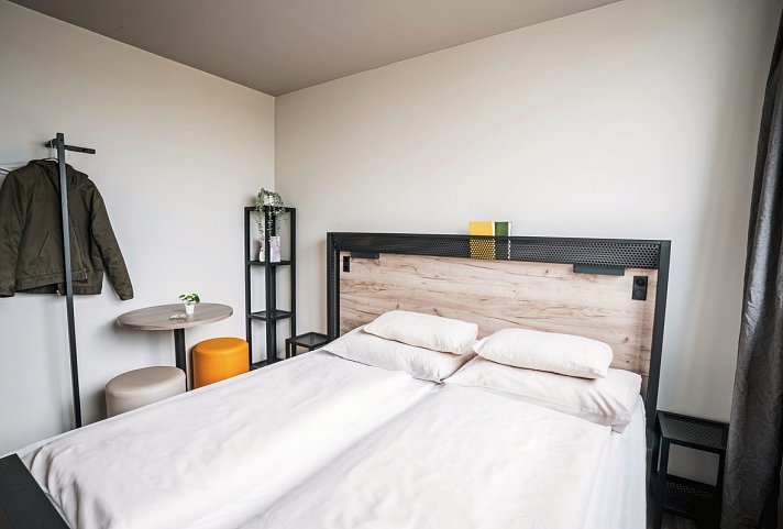 harry’s home Salzburg - Wohnbeispiel Doppelzimmer (Zimmercodierung DB1)
