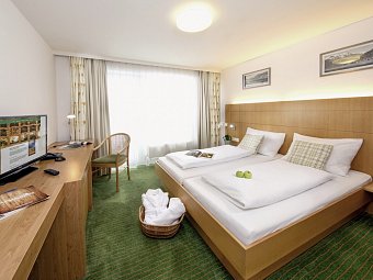 Der Waldhof - Wohnbeispiel Doppelzimmer (Zimmercodierungen DF1 & DE1)