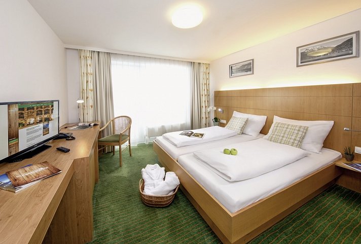 Der Waldhof - Wohnbeispiel Doppelzimmer (Zimmercodierungen DF1 & DE1)