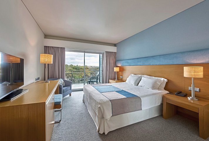 Hotel do Caracol - Wohnbeispiel Doppelzimmer Meerblick (Zimmercodierung D1M)
