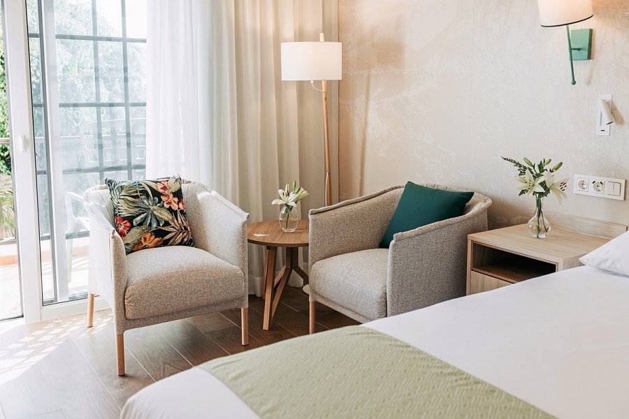 Jardín Tecina - Wohnbeispiel Doppelzimmer Oasis Gartenblick (Zimmercodierung DBG)