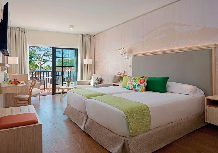 Jardín Tecina - Wohnbeispiel Doppelzimmer Armonia seitl. Meerblick (Zimmercodierung DBN)