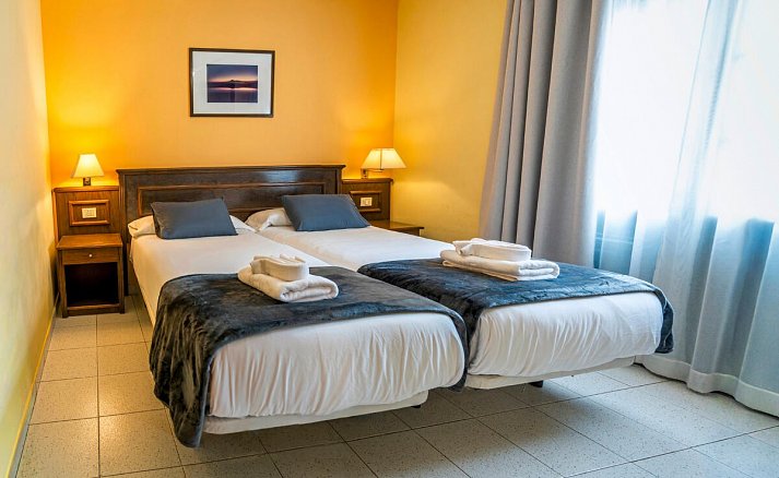 Tres Palmeras - Wohnbeispiel Appartement 1 Schlafzimmer (Zimmercodierungen AE1, AB1 & ABM)