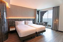 Silken Saaj Maar - Wohnbeispiel Doppelzimmer Deluxe Meerblick (Zimmercodierung DDM)