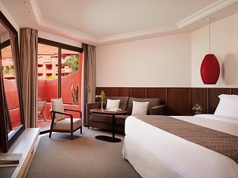 Tivoli La Caleta Tenerife Resort - Wohnbeispiel Doppelzimmer Grand Deluxe Gartenblick (Zimmercodierung DDG)