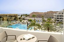 Mediterranean Palace - Wohnbeispiel Doppelzimmer Poolblick (Zimmercodierung D1P)