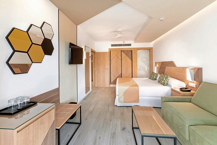 Riu Buenavista - Wohnbeispiel Familienzimmer 2 Schlafzimmer (Zimmercodierung FX2)