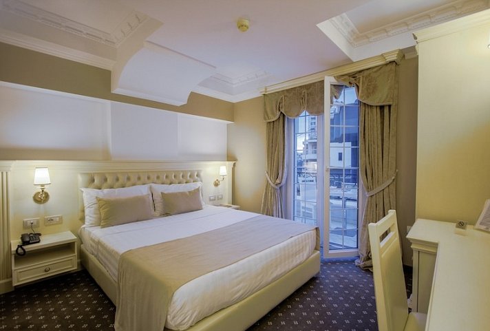 Lot Boutique Hotel - Wohnbeispiel Doppelzimmer (Zimmercodierung DB1)