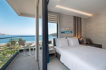 Montenegro Beach Resort - Wohnbeispiel Doppelzimmer Superior seitl. Meerblick (Zimmercodierung DSN)